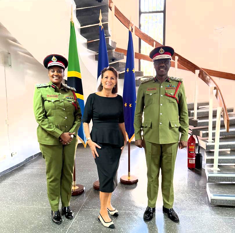 CGF Masunga, akutana na Balozi wa Ufaransa Nchini, Mhe. Anne-Sophie AVE na kufanya naye mazungumzo ya kuimarisha ushirikiano